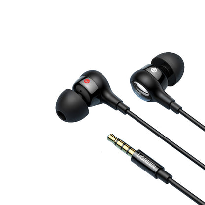 UGREEN Wired In-Ear Earphones 3.5mm/Type C/Lightning Connector with Microphone, Noise Isolation, Sensitive Wire Control for Smartphones, Tablets, Laptop | 30631, 30637, 30638