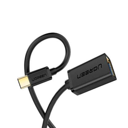 UGREEN High Speed OTG Male to USB-C 3.0 Female Cable (Black, White) External Accessories  | 3070