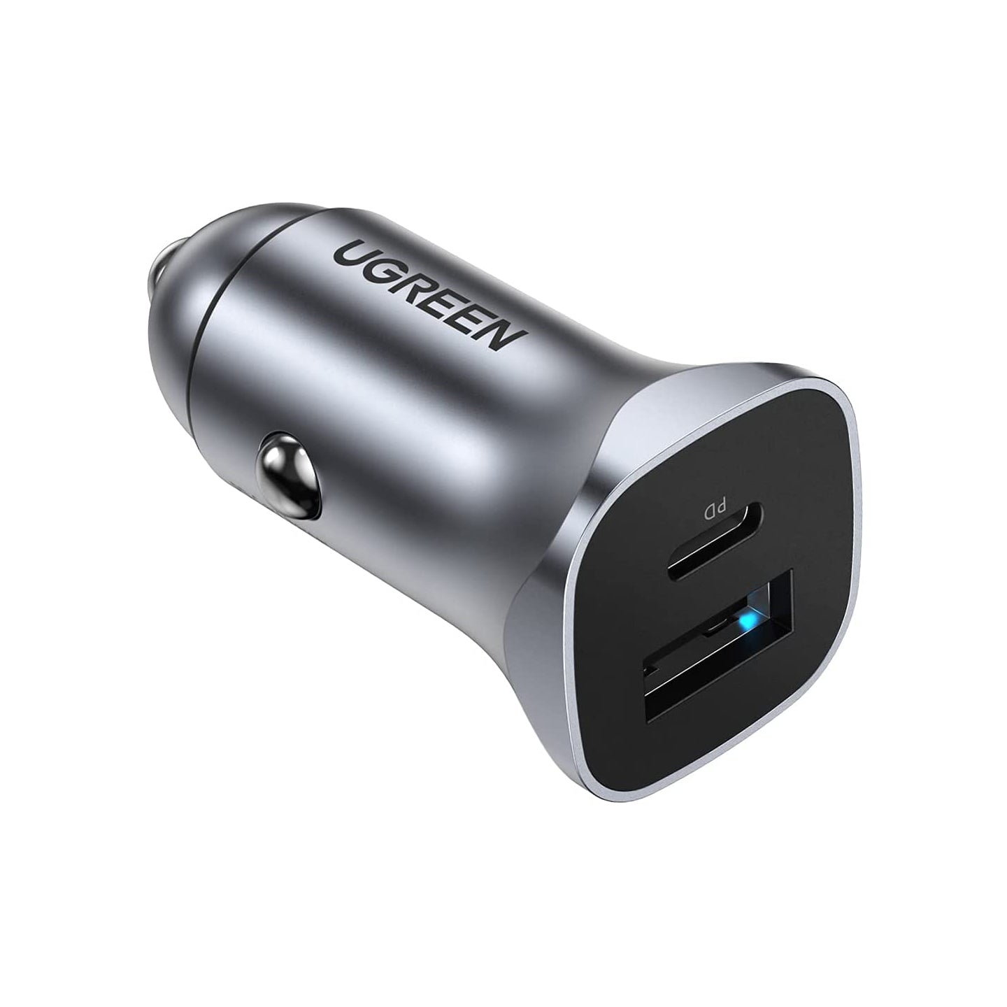 UGREEN 24W PD Dual USB Port Fast Car Charger Adapter Compatible with M – JG  Superstore
