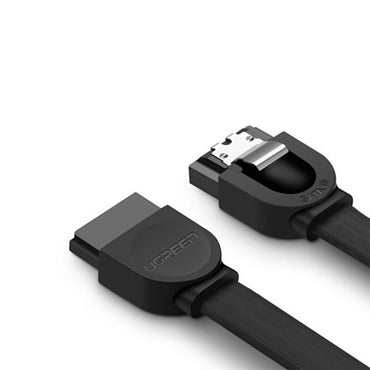 [CLEARANCE] UGREEN SATA Cable 3.0 to Hard Disk Drive HDD SSD ODD 6Gbps High-Speed Data Plug Cord (Angled) | 30797
