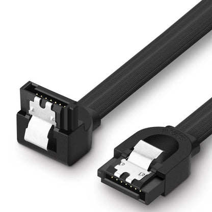 [CLEARANCE] UGREEN SATA Cable 3.0 to Hard Disk Drive HDD SSD ODD 6Gbps High-Speed Data Plug Cord (Angled) | 30797