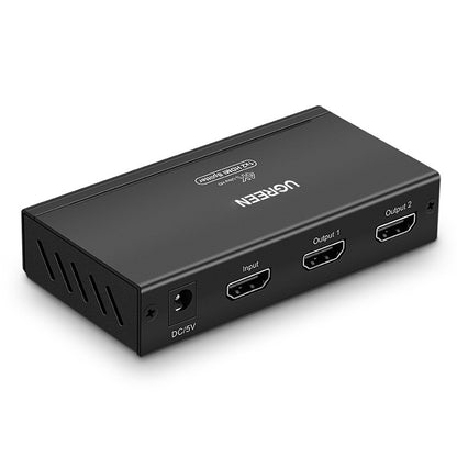 UGREEN 4K 30Hz UHD 2-Port HDMI Amplifier Splitter for DVD, Cable Box, PC, Xbox, PS4 | 40201