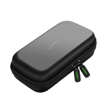 [CLEARANCE] UGREEN Hard Drive Case Double EVA Foam Layer Shockproof Casing Storage Bag for 2.5 Inches (Black) External HDD | 40707 |
