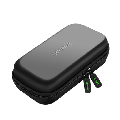 [CLEARANCE] UGREEN Hard Drive Case Double EVA Foam Layer Shockproof Casing Storage Bag for 2.5 Inches (Black) External HDD | 40707 |