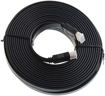 UGREEN HDMI 2.0 Male to Male Flat Cable 4Kx2k > 4K 18Gbps Gold-Plated for Desktop, Laptop, Monitor, TV, Projector (2M) | 70159