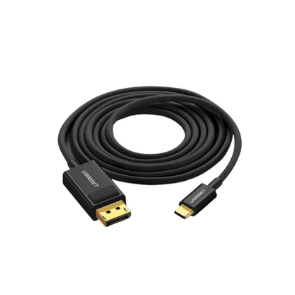 [CLEARANCE] UGREEN 4K 30Hz USB-C Male to DisplayPort DP Male to Male Audio / Video Cable for PC Laptops and TV Monitor Display (1.5M) (White, Black) | 40420, 50994