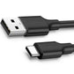 UGREEN Type C Male to USB 2.0 A Male Cable 2A Fast Charging and Data Transfer Cord for Smartphone (Black) (1M, 1.5M) | 60116, 60117 |