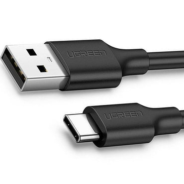 [CLEARANCE] UGREEN Type C Male to USB 2.0 A Male Cable 2A Fast Charging and Data Transfer Cord for Smartphone (Black) (1.5M) | 60117