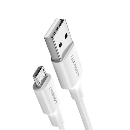 UGREEN USB 2.0 A Male to Micro USB Male Data Charging Cable 2.4A 480Mbps for Mobile Phones and Other Compatible Devices (2M) (Black)