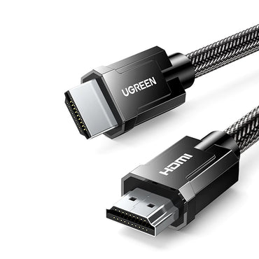 [CLEARANCE] UGREEN 8K 60Hz FUHD HDMI 2.1 Male to Male 2-Meters Nylon-Braided Video Cable 48Gbps High Speed Supports Dolby Vision 7.1 HDR HDR10+ for TV, Monitors, PC, Laptop | 70321