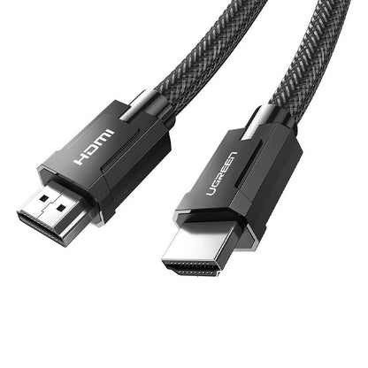 [CLEARANCE] UGREEN 8K 60Hz FUHD HDMI 2.1 Male to Male 2-Meters Nylon-Braided Video Cable 48Gbps High Speed Supports Dolby Vision 7.1 HDR HDR10+ for TV, Monitors, PC, Laptop | 70321