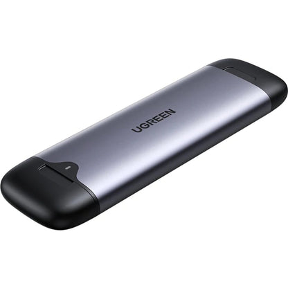 UGREEN 2-In-1 USB-A and USB-C M.2 (M/M&K-Key) Plug and Play External SSD Solid State Drive Enclosure with 10Gbps Transfer Speed for Laptop, Computer, Tablet, Smartphones (fits 2242 and 2280 SSDs) | 70532