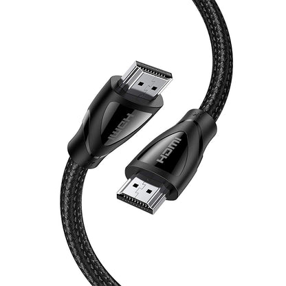 UGREEN 8K 60Hz FUHD HDMI 2.1 Male to Male 3-Meters Cotton-Braided Video Cable 48Gbps High Speed Supports 3D Display for TV, Monitors, PC, Laptop | 80404