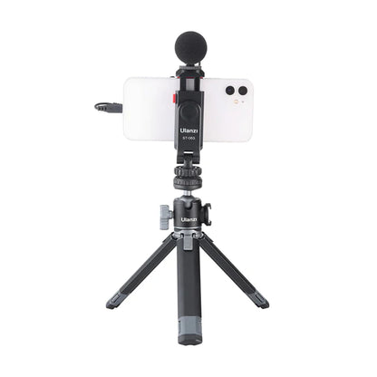 Ulanzi ST-06S Multi-Function Cold Shoe Smartphone Holder Mount for Camera or Tripod
