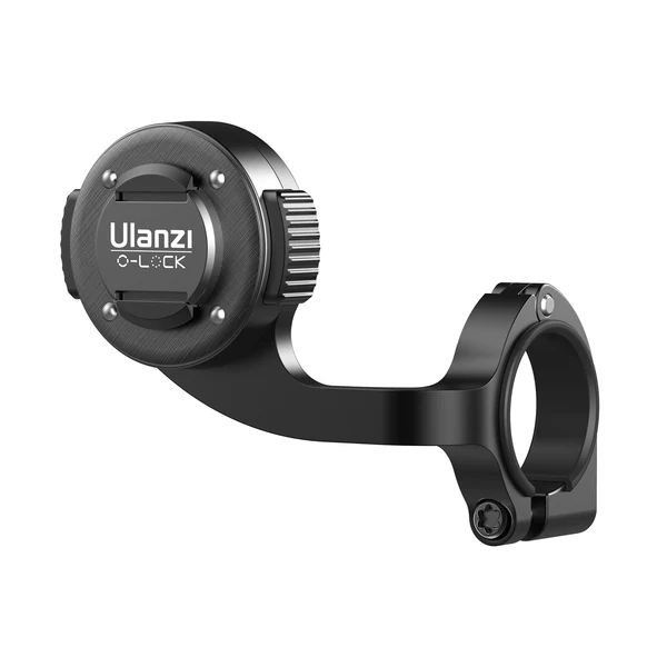 Ulanzi O-LOCK Quick Release System Bike Stand with Adjustable Fixing Screw Gasket and Aluminum Alloy Material for Variety of Bike (Black) | 3020