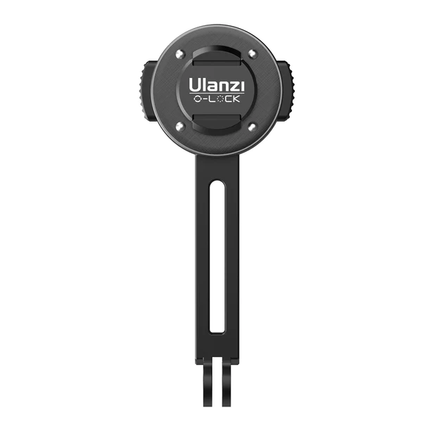 Ulanzi O-LOCK Quick Release To GoPro Adapter with Aluminum Alloy Material for Cases & Phone Magnetic Sticker (Black) | 3085