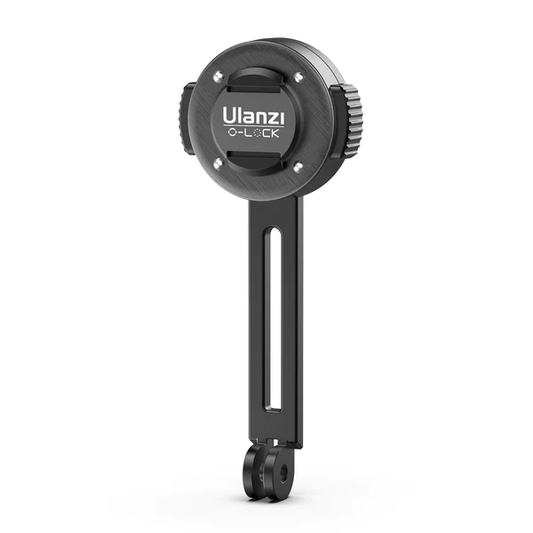 Ulanzi O-LOCK Quick Release To GoPro Adapter with Aluminum Alloy Material for Cases & Phone Magnetic Sticker (Black) | 3085