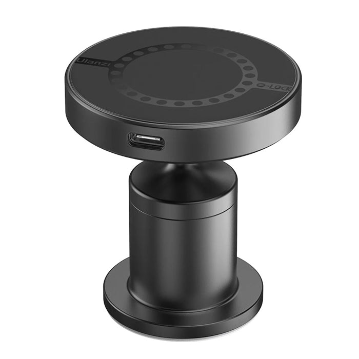 Ulanzi O-LOCK Wireless Charger with Built-in Strong Magnetic Ring, Car Aircon Outlet Clip and 3M Adhesive Base For Smartphones | 3101