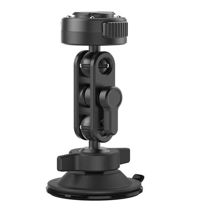 [CLEARANCE] Ulanzi O-LOCK Quick Release System Vacuum Knob Suction Cup Magic Arm with Dual Ball Head and Multi-Angle Adjustment for Cases & Phone Magnetic Sticker (Black) | 3107