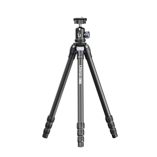 UlanzI MT-60 Carbon Fiber Lightweight Travel Tripod with 10kg Load Capacity, 360 Degree panoramic, 1/4" Screw for Photography and Videography