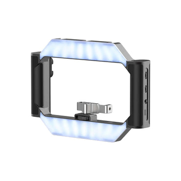 Ulanzi U-Rig Light Smartphone and Mirrorless Camera Holder with Bluetooth Remote Control 20M Range, PowerBank Function with 5000mAh Capacity, 2500k-9000k Dual Color Temperature and Bottom Support Design for Vlogging Videography | 3265