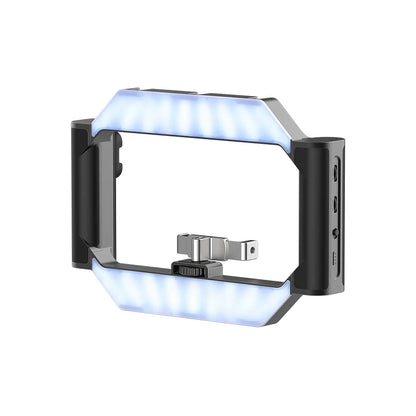 Ulanzi U-Rig Light Smartphone and Mirrorless Camera Holder with Bluetooth Remote Control 20M Range, PowerBank Function with 5000mAh Capacity, 2500k-9000k Dual Color Temperature and Bottom Support Design for Vlogging Videography | 3265