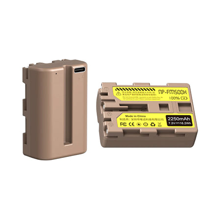 [CLEARANCE] Ulanzi NP-FM500H 2250mAh Lithium-Ion Replacement Rechargeable Battery with USB-C Charging Port for Select Sony Digital Cameras | 3291