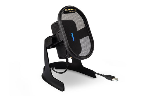 Marantz Professional Umpire Plug and Play USB Cardioid Condenser Microphone for Studio and Audio Recording