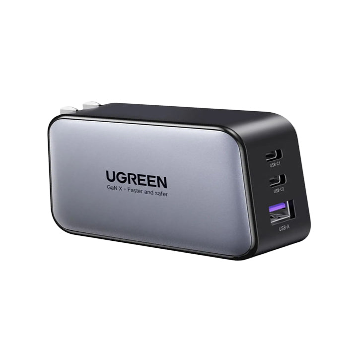 UGREEN 65W Mini USB Type C 3 Ports Fast Wall Charger Power Adapter for Laptop, Tablet, Phone | 10334