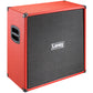 Laney LX412 200W Guitar Cabinet Amplifier with 4 x 12” Custom Drivers, Metal Corners and Ergonomic Grab Handles (Red)