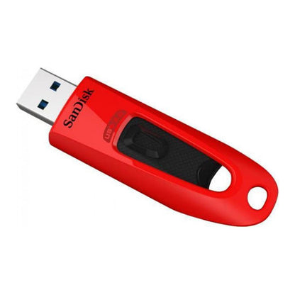 SanDisk Ultra Multi Region USB 3.0 Flash Drive with 130mb/s Read Speed (Black, Blue, Red) (Available in 16GB, 32GB, 64GB, 128GB, 256GB)