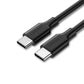 UGREEN USB-C 2.0 to Type C Male to Male 3A Fast Charging 480Mbps Data Transfer Cable for Smartphone, Tablet, Laptop, (Black) (1M, 1.5M, 3M) | 50997, 50998, 60788