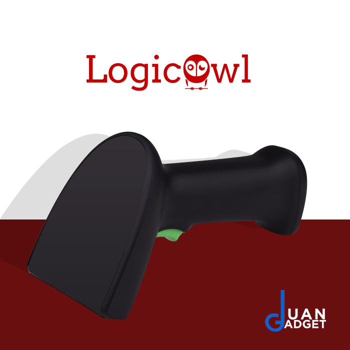 LogicOwl OJ-WHS20 Wireless USB 1D,2D and QR Barcode Scanner for Supermarket, Retail and Warehouse compatible with Windows, Android, and Linux