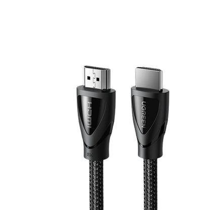 UGREEN 8K 60Hz FUHD HDMI 2.1 Male to Male 3-Meters Cotton-Braided Video Cable 48Gbps High Speed Supports 3D Display for TV, Monitors, PC, Laptop | 80404