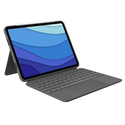Logitech Combo Touch Backlit Detachable Case with Trackpad and Smart Connector Technology for iPad Pro 11" (1st, 2nd, 3rd and 4th Gen) (OXFORD GRAY)