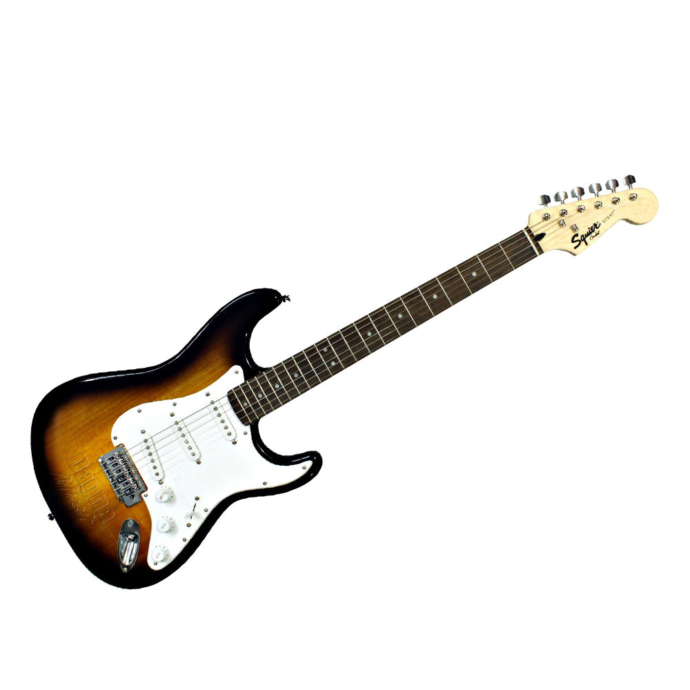 Squier by Fender PK SQ Stratocaster GB BSB Pack with Squier Frontman 10G 10W Guitar Amplifier SSS BLK