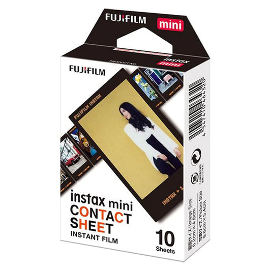 Fujifilm Instax Mini Contact Sheet Film 10 Sheets for Instax Mini Instant Camera
