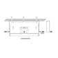 [CLEARANCE] FBT U-Bracket Metal Horizontal Wall Mount with Downward Tilt Adjustment for X-Lite Series Processed Active Speaker | XL-UH 10, XL-UH 12, XL-UH 15
