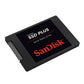 SanDisk SSD Plus SATA III 2.5-Inches Internal Solid State Drive (SSD) (240GB, 480GB, 1TB, 2TB)