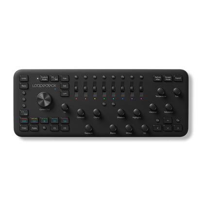 Loupedeck Plus Ergonomic Photo and Video USB Editing Console LD+ for Graphic Artists, Photo Editors, Video Editors