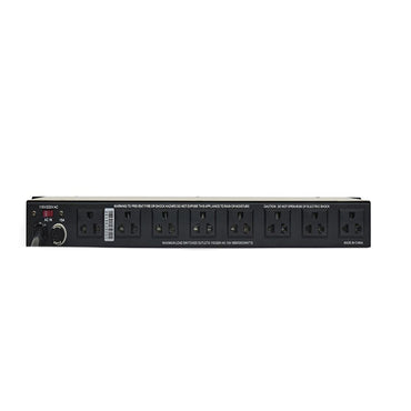 KEVLER PC901 9-Outlet Socket Power Conditioner Processor with USB Port, Line Voltage and Voltmeter LCD Display, Circuit Breaker, 2 Rectractable Dimmer Controls and Spike / Surge Protection