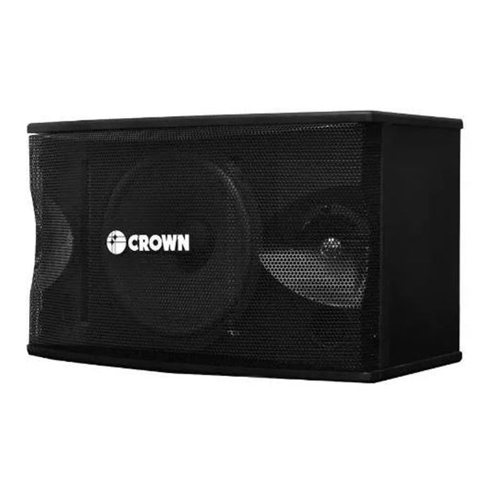 Crown 650W 12" Karaoke 3-Way Speaker System with 45Hz-18kHz Frequency Response, Max 8 Ohms Impedance and 95dB Sensitivity Level | BF-1208