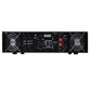 KEVLER MZ-600 600W Professional Class H Power Amplifier with 20Hz-20KHz Frequency, Balance/Unbalance 3-Pin XLR Input and 2 Speakon Terminals, LED Indicators with Dual Variable Speed Fans