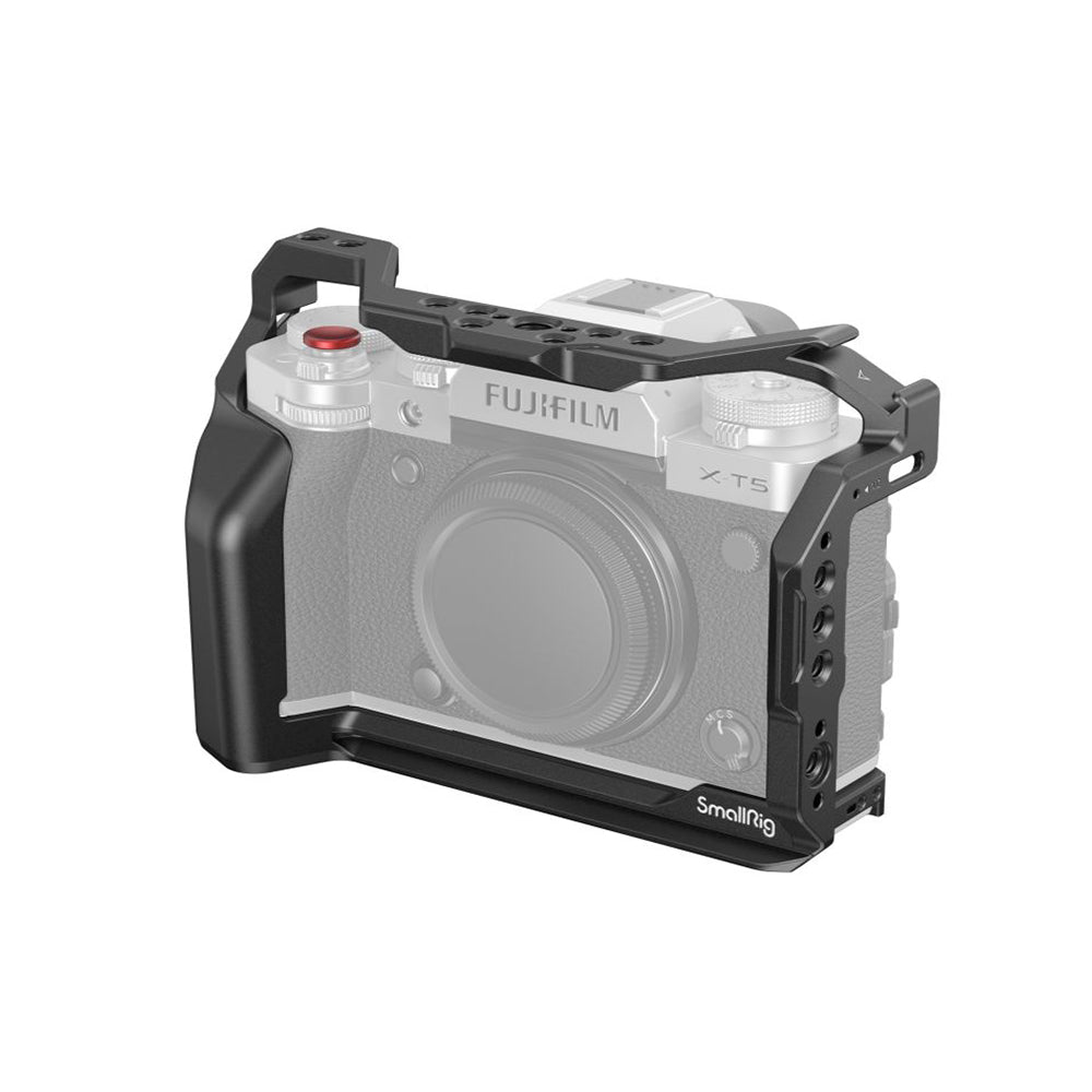 SmallRig Multifunctional Cage with Threaded Holes, Arca Type Quick Release Plate and 3-Point Locking Function for Fujifilm X-T5 Mirrorless Camera | 4135