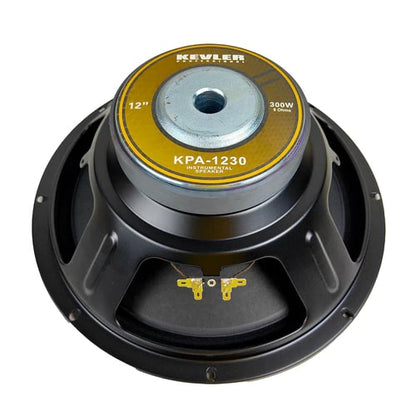 KEVLER KPA Series 12" Diameter Instrument Speakers with 43Hz-4.5KHz Frequency Response, Max 8Ohms Impedance, 97dB Sensitivity Level and 2" Voice Coil (2022 Model) (300W)