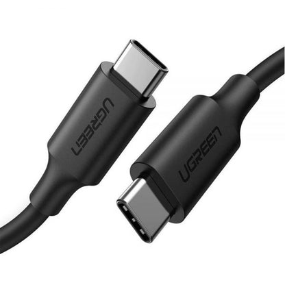 UGREEN USB-C 2.0 to Type C Cable 3A Fast Charging 480Mbps Data Transfer for Smartphone, Tablet, Laptop, (Black) (1M) | 50997