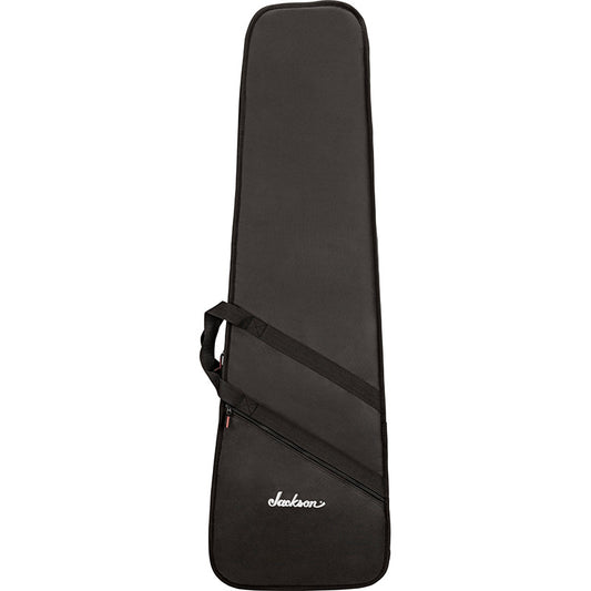 Jackson Economy Electric Guitar Gig Bag with Logo and Extra Zipper Compartment for Randy Rhoads, King V and Kelly (Black)