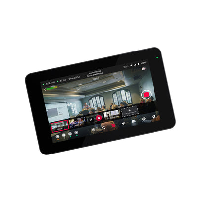 [CLEARANCE] YoloLiv YoloBox Mini Encoder 5.5" 1080P Ultra Portable All-in-One Multi-Camera Monitor with Switcher / Recorder Function, Touchscreen Controls, HDMI, USB, SD Card Slot, Wi-Fi, 4G LTE, Ethernet and Built-in 4700mAh Battery
