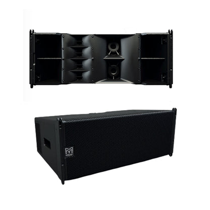 Martin Audio WPC 2x10" 3-Way Bi-Amp Wavefront Precision Compact Line Array Speaker with Scalable Resolution