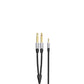 Vention TRS 3.5mm Male to Dual 6.5mm Male 1-Meter Cotton Braided Gold Plated (BAR) Audio Cable for Speakers, Mobile Phones, Laptops (Available in 1M, 1.5M, 2M and 5M)
